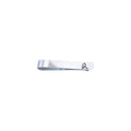 Personalized Hockey Tie Clip, Various Metals, Customize with Wording on Bothsides