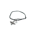 Queen bee cord bracelet, queen bee charm bracelet, adjustable bracelet, charm bracelet, personalized bracelet, initial bracelet, monogram