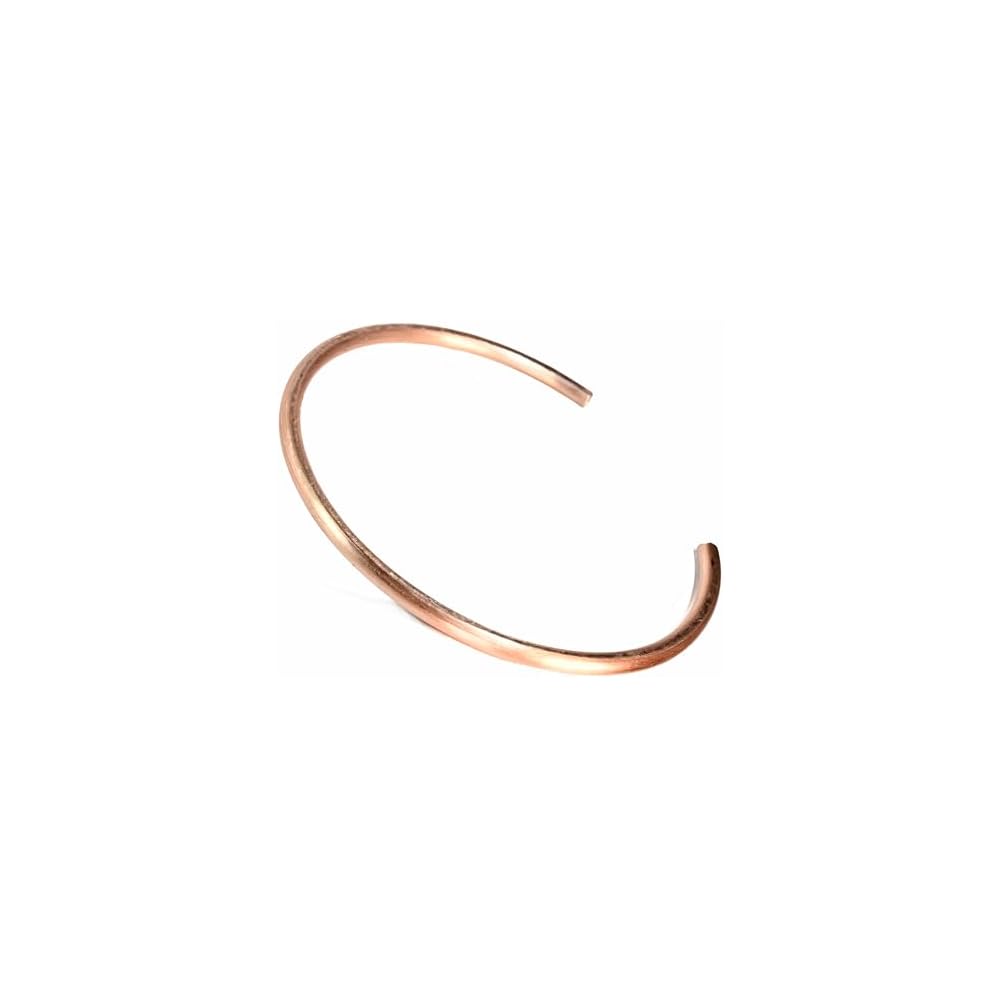 Hand Forged 100% Copper Bracelet ~ Made with Solid and Heavy Gauge Pure Copper ~ Adjustable for Men or Women