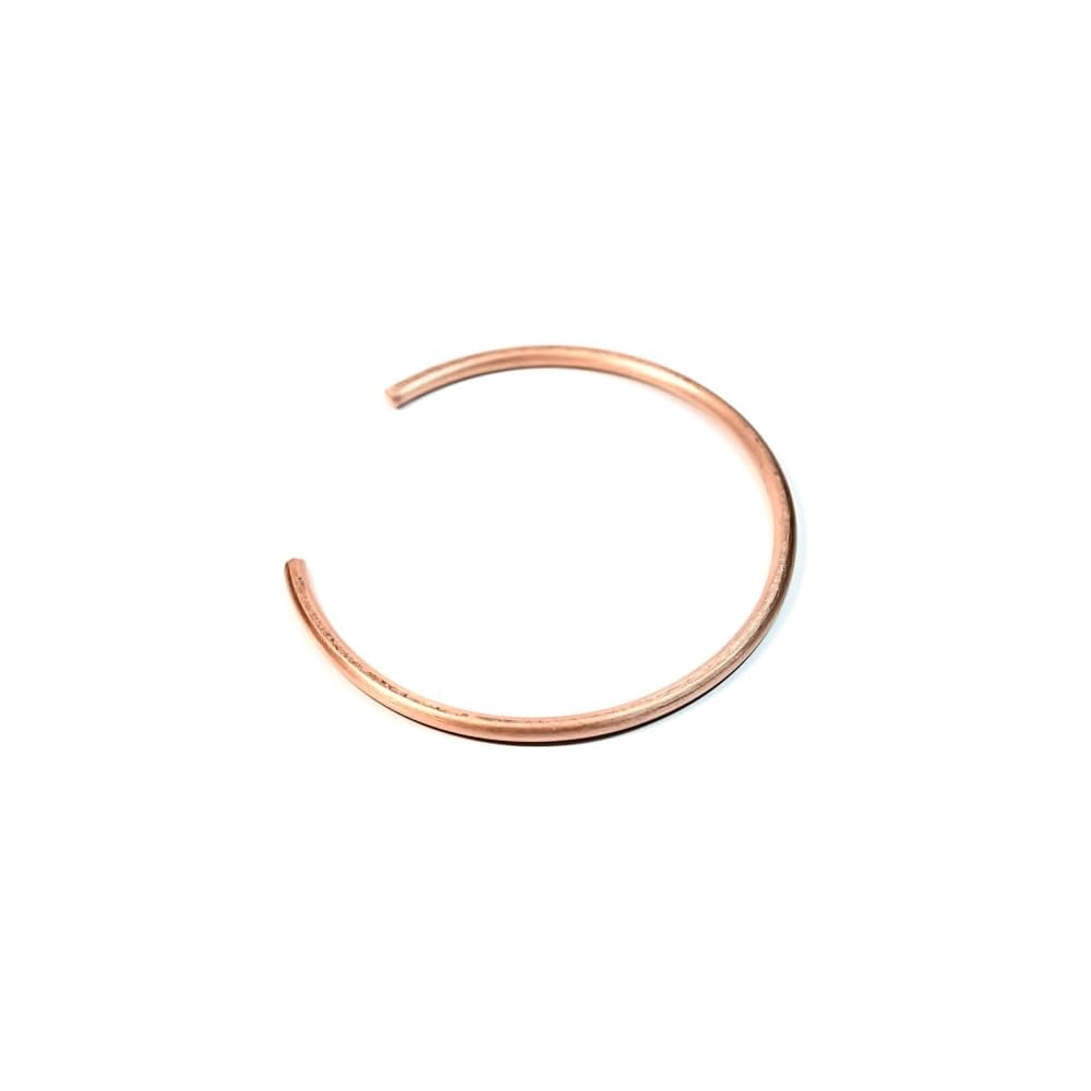 Hand Forged 100% Copper Bracelet ~ Made with Solid and Heavy Gauge Pure Copper ~ Adjustable for Men or Women