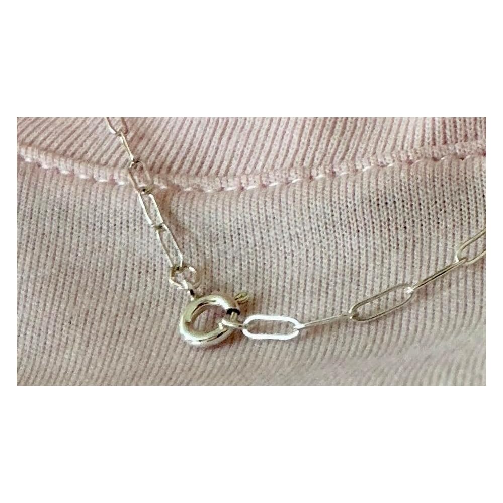 Silver and 14K Gold Filled Love Knot Pendant Necklace for Women, 20 Inch